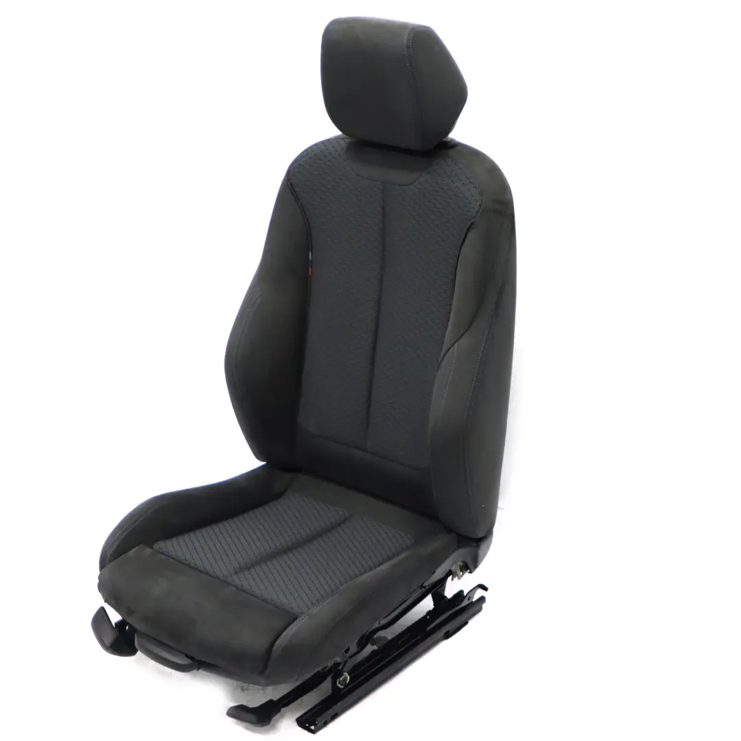 BMW F20 M Sport Front Sport Seat Right O/S Cloth Hexagon / Alcantara Anthracite - SKU 8055048-2 - Part number 8055048