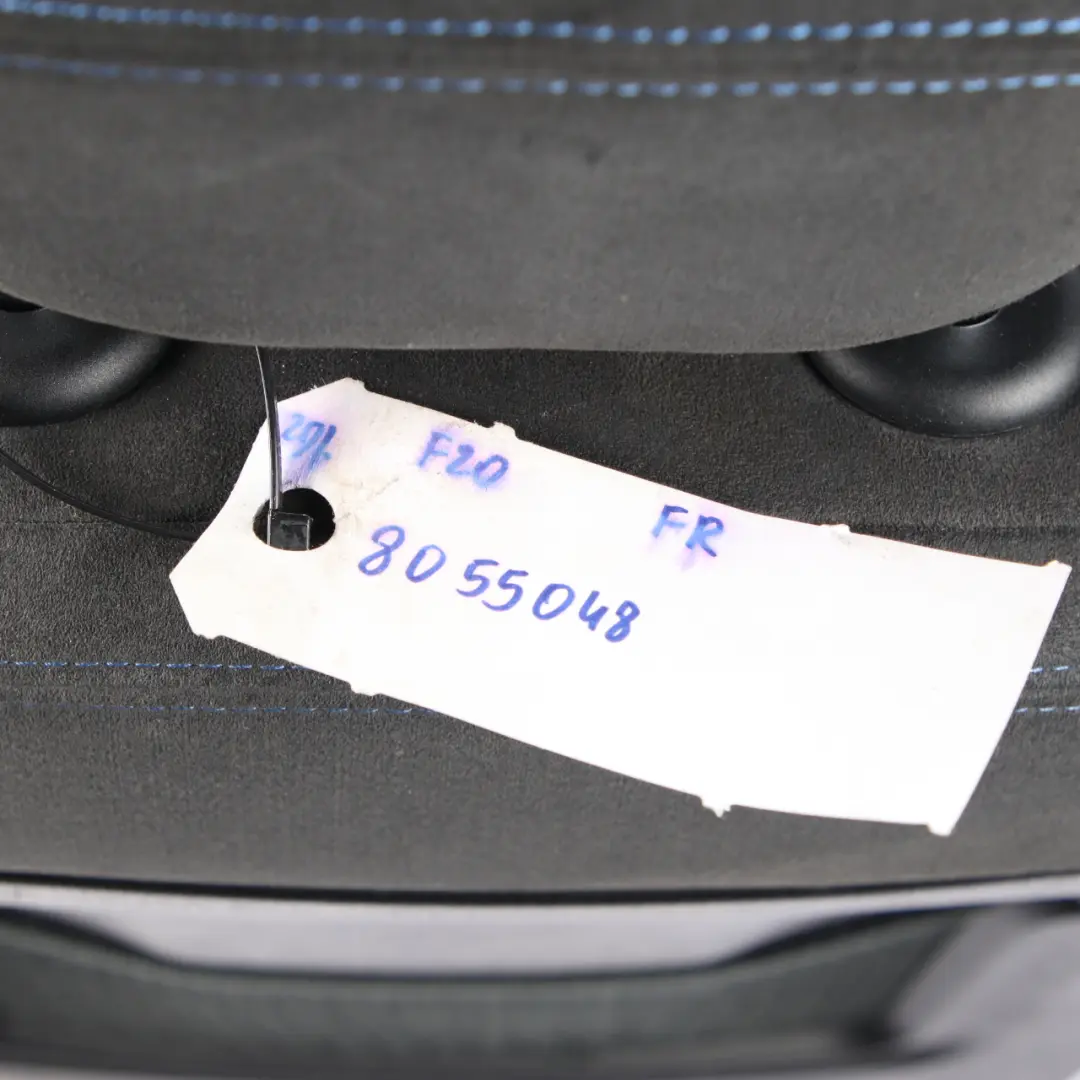 BMW F20 M Sport Asiento Deportivo Delantero Derecho Hexágono Alcántara Antracita - SKU 8055048 - Número de pieza 8055048