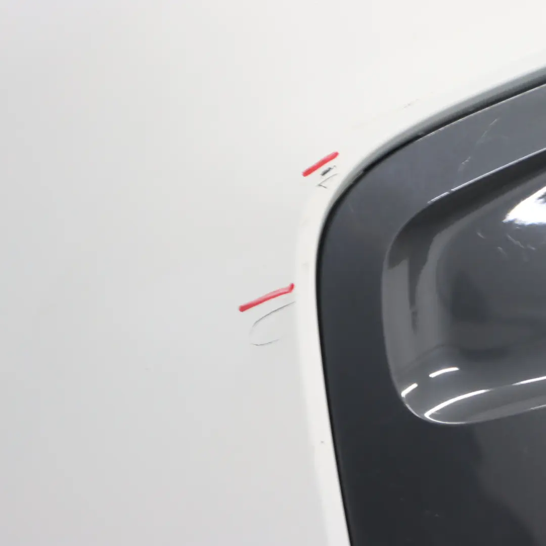 Bumper BMW F20 F21 M Sport Trim Panel PDC Alpinweiss White 3 - 300 to Rear with Part number 8055067 Rear Bumper BMW F20 F21 M Sport Trim Panel PDC Alpinweiss White 3 - 300 - SKU 8055067-AW3 - Part number 8055067