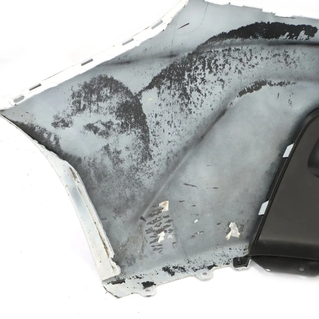 Bumper BMW F20 F21 M Sport Trim Panel PDC Alpinweiss White 3 - 300 to Rear with Part number 8055067 Rear Bumper BMW F20 F21 M Sport Trim Panel PDC Alpinweiss White 3 - 300 - SKU 8055067-AW4 - Part number 8055067