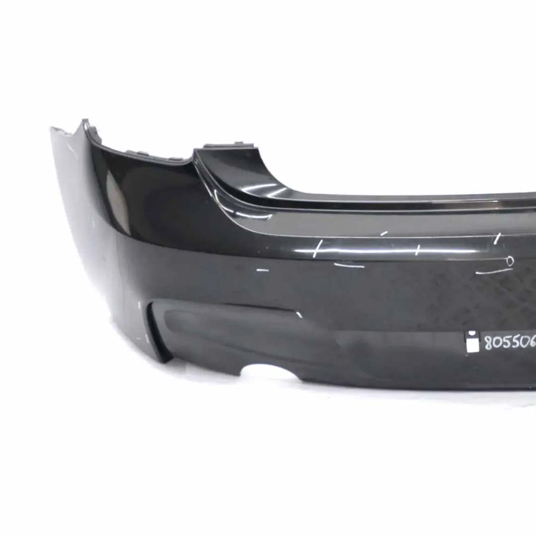 Bumper M Sport Trim Panel Black Sapphire Metallic - 475 to BMW F20 F21 Rear with Part number 8055067 BMW F20 F21 Rear Bumper M Sport Trim Panel Black Sapphire Metallic - 475 - SKU 8055067-BS1 - Part number 8055067