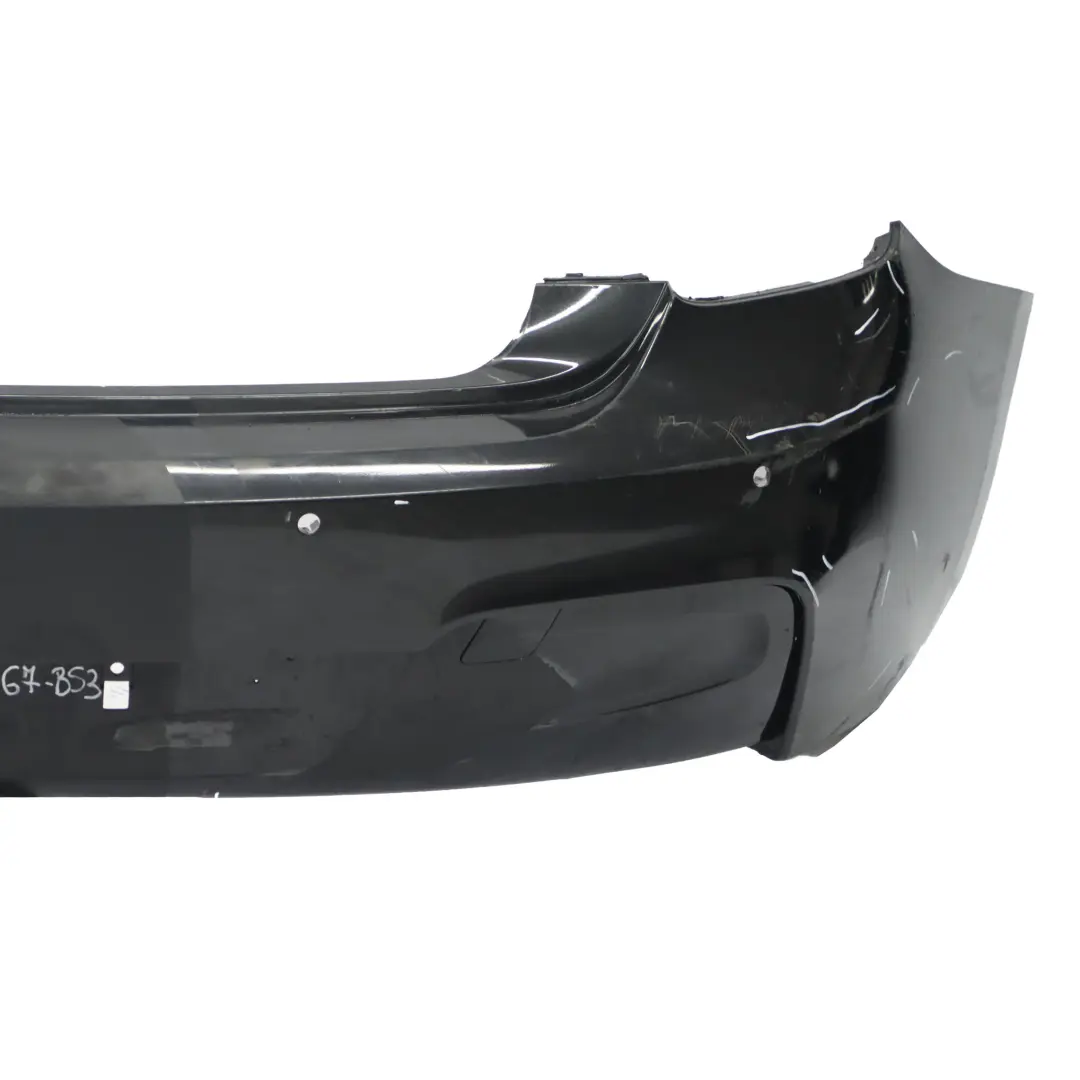 BMW F20 F21 Zderzak Tylny M-Pakiet Osłona Tylna Black Sapphire - 475 - SKU 8055067-BS3 - Numer Części 8055067