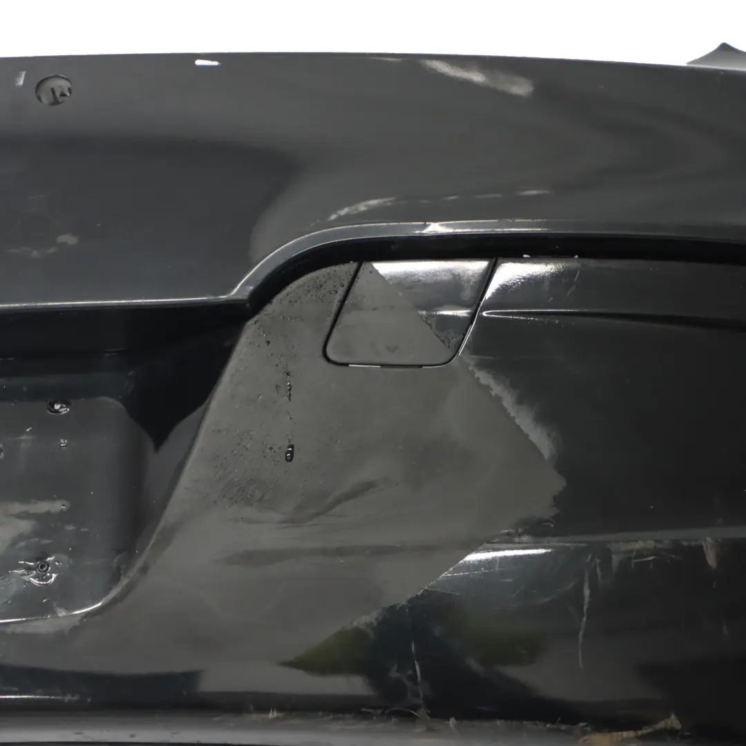 Bumper Trim Panel Black Sapphire Metallic - 475 to BMW F20 F21 M Sport Rear with Part number 8055067 BMW F20 F21 M Sport Rear Bumper Trim Panel Black Sapphire Metallic - 475 - SKU 8055067-BS3 - Part number 8055067
