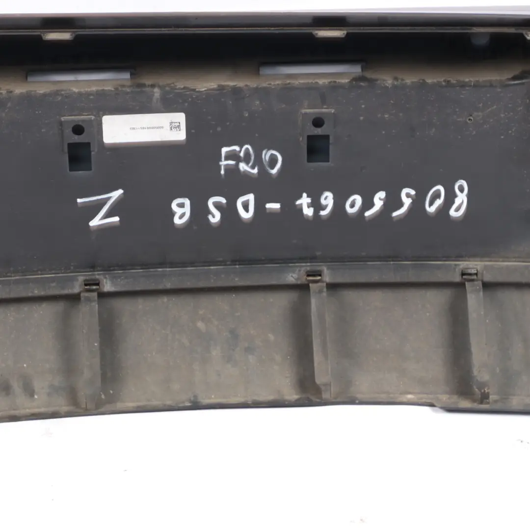 Bumper M Sport Trim Panel Tiefseeblau Deep Sea Blue - A76 to BMW F20 F21 Rear with Part number 8055067 BMW F20 F21 Rear Bumper M Sport Trim Panel Tiefseeblau Deep Sea Blue - A76 - SKU 8055067-DSB - Part number 8055067