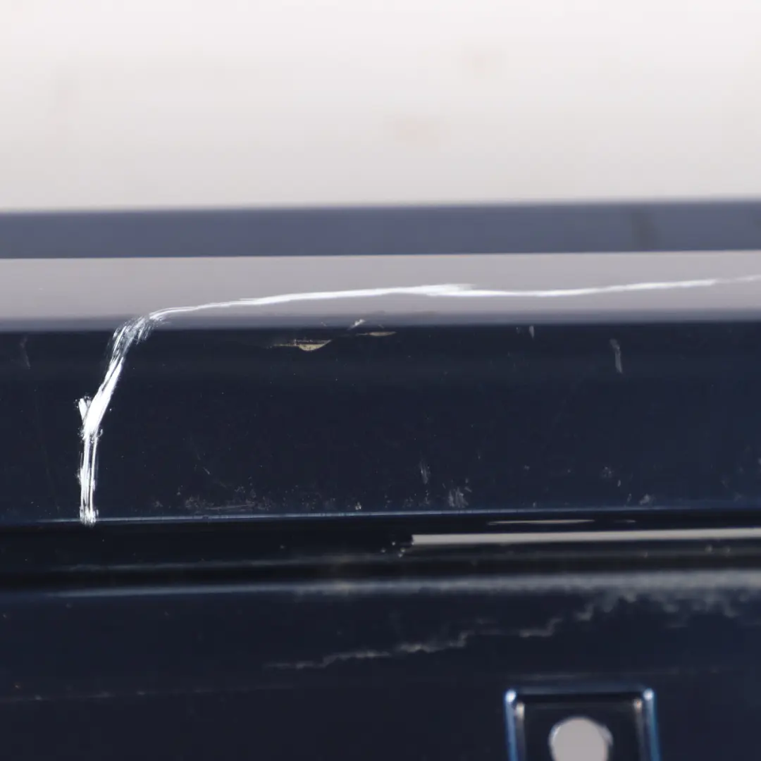 Bumper M Sport Trim Panel Tiefseeblau Deep Sea Blue - A76 to BMW F20 F21 Rear with Part number 8055067 BMW F20 F21 Rear Bumper M Sport Trim Panel Tiefseeblau Deep Sea Blue - A76 - SKU 8055067-DSB - Part number 8055067