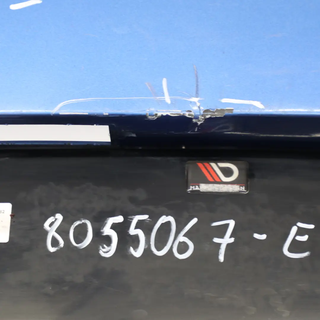 BMW F20 F21 Zderzak Tylny M-Pakiet Estorilblau Niebieski Metalik - B45 - SKU 8055067-EB2 - Numer Części 8055067