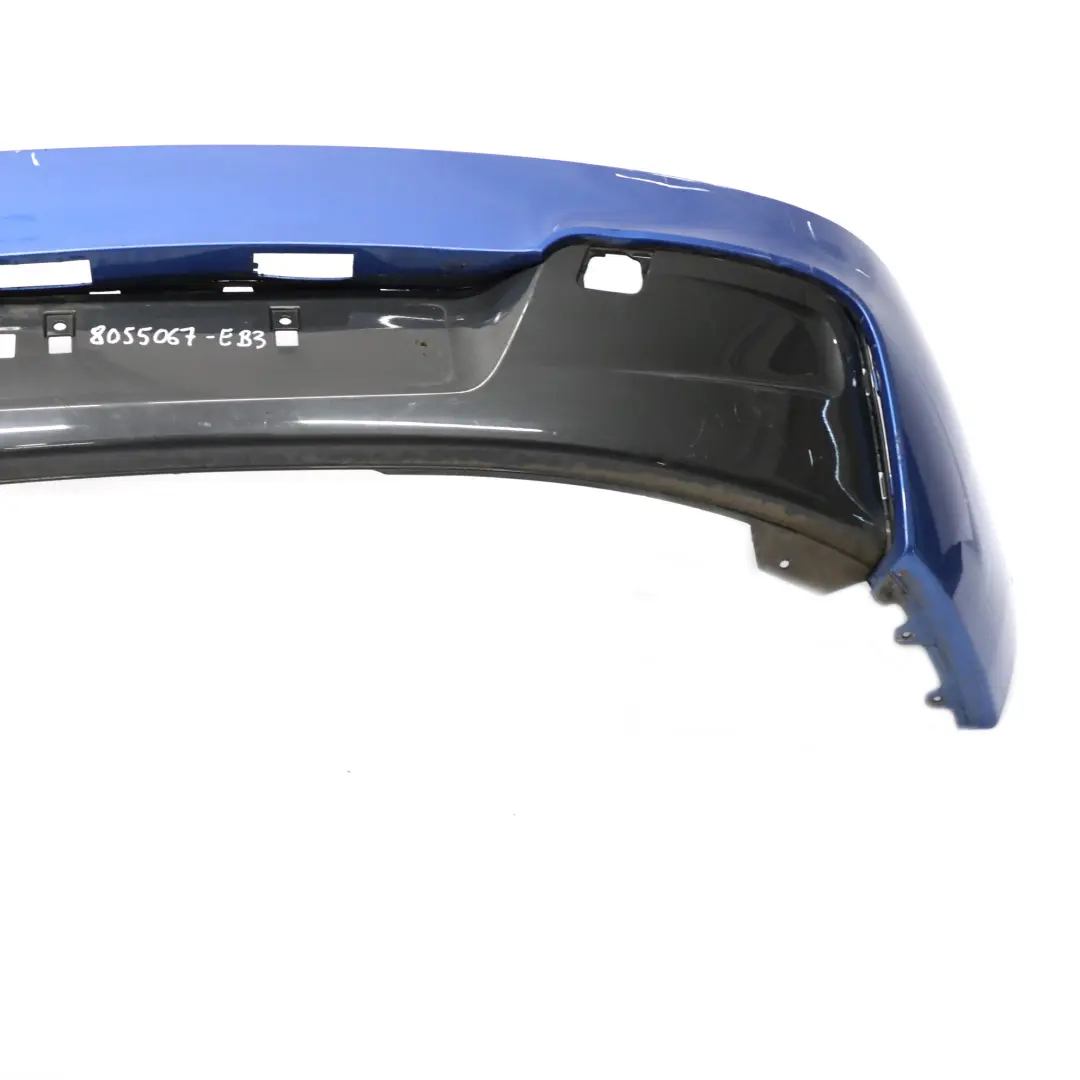 BMW F20 F21 Zderzak Tylny Estorilblau Niebieski Metalik - B45 - SKU 8055067-EB3 - Numer Części 8055067