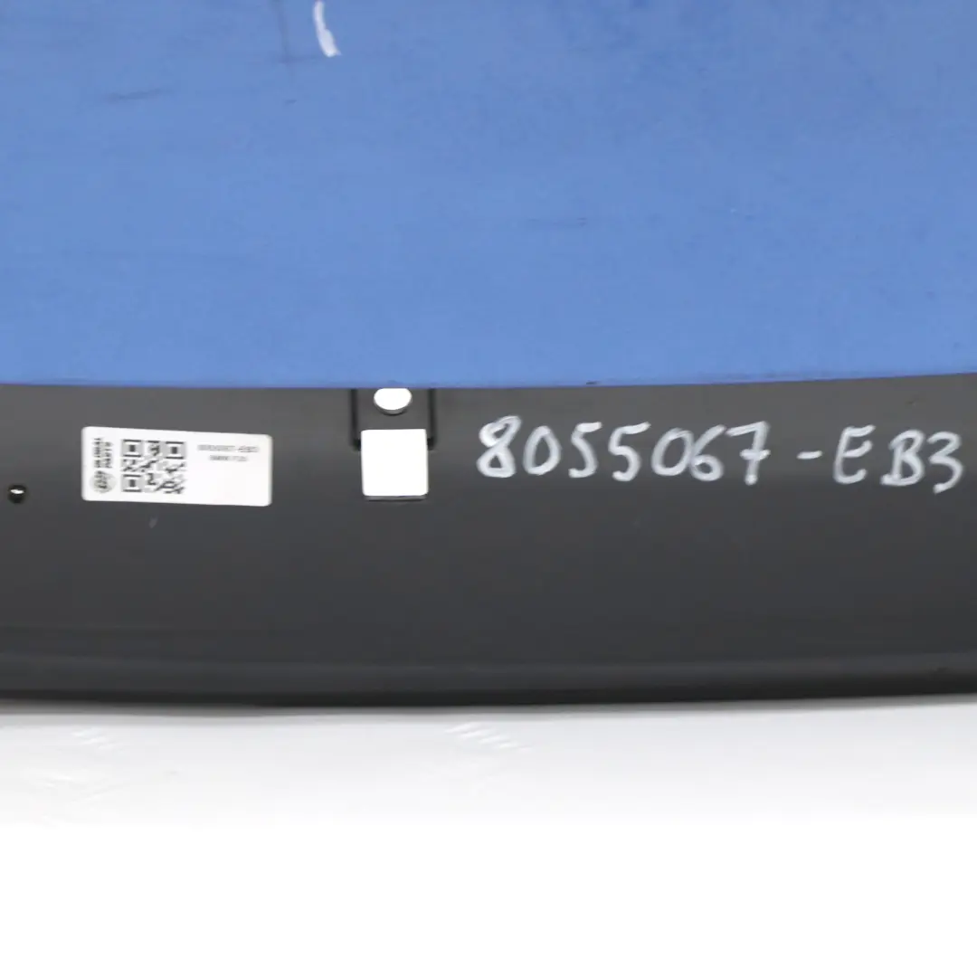 Bumper Trim Panel Estorilblau Estoril Blue - B45 to BMW F20 F21 M Sport Rear with Part number 8055067 BMW F20 F21 M Sport Rear Bumper Trim Panel Estorilblau Estoril Blue - B45 - SKU 8055067-EB3 - Part number 8055067