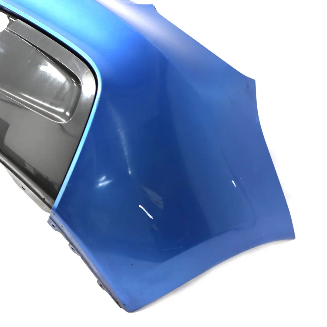 BMW F20 F21 M Sport Rear Bumper Trim Panel Estorilblau Estoril Blue - B45 - SKU 8055067-EB4 - Part number 8055067