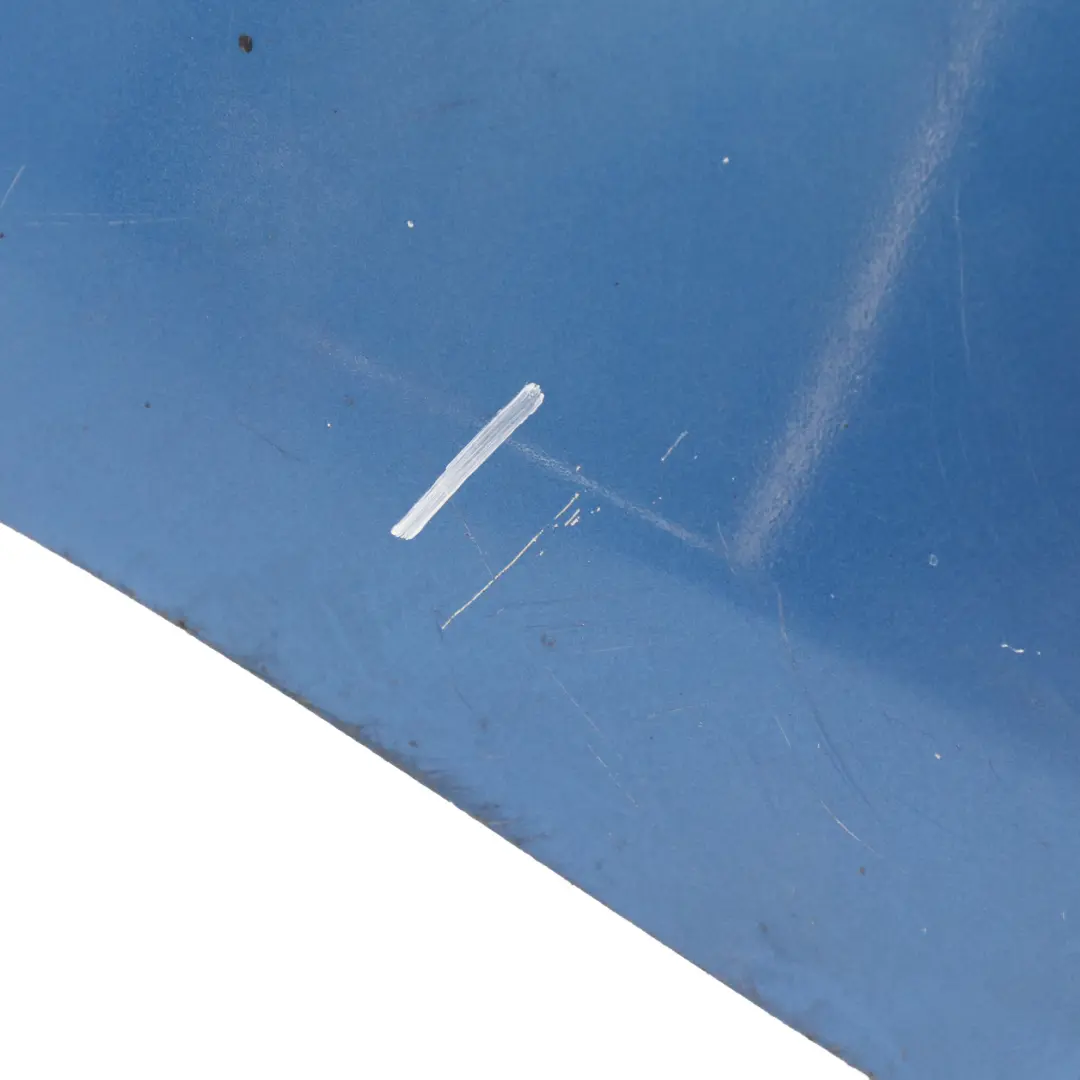 BMW F20 F21 M Sport Rear Bumper Trim Panel Estorilblau Estoril Blue - B45 - SKU 8055067-EB4 - Part number 8055067
