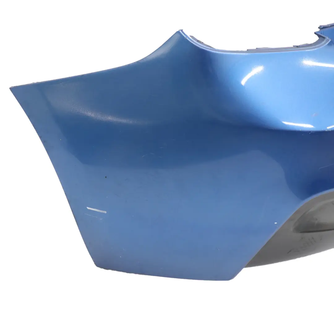 BMW F20 F21 M Sport Rear Bumper Trim Panel Estorilblau Estoril Blue - B45 - SKU 8055067-EB4 - Part number 8055067