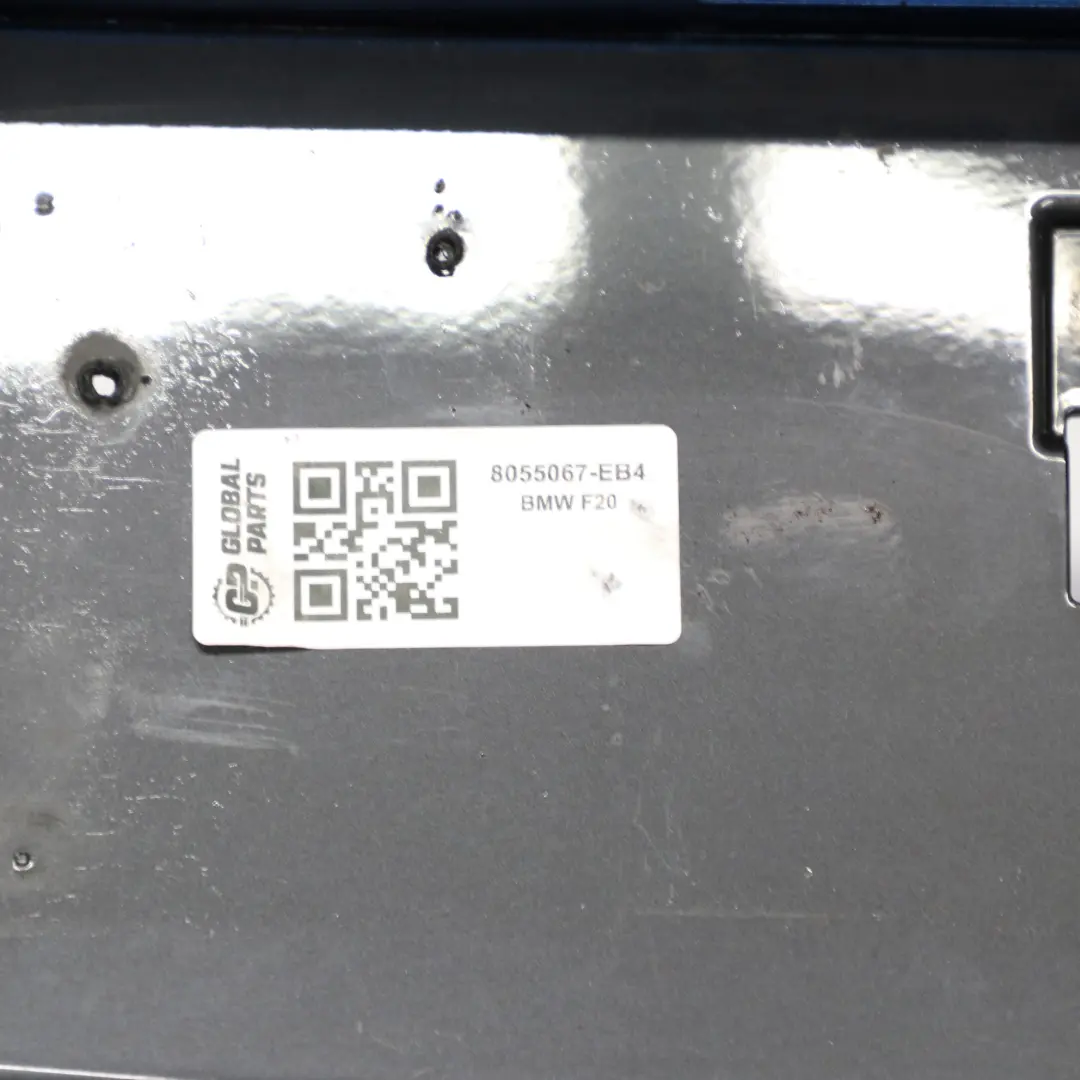 BMW F20 F21 Zderzak Tylny M-Pakiet Estorilblau Niebieski Metalik - B45 - SKU 8055067-EB4 - Numer Części 8055067