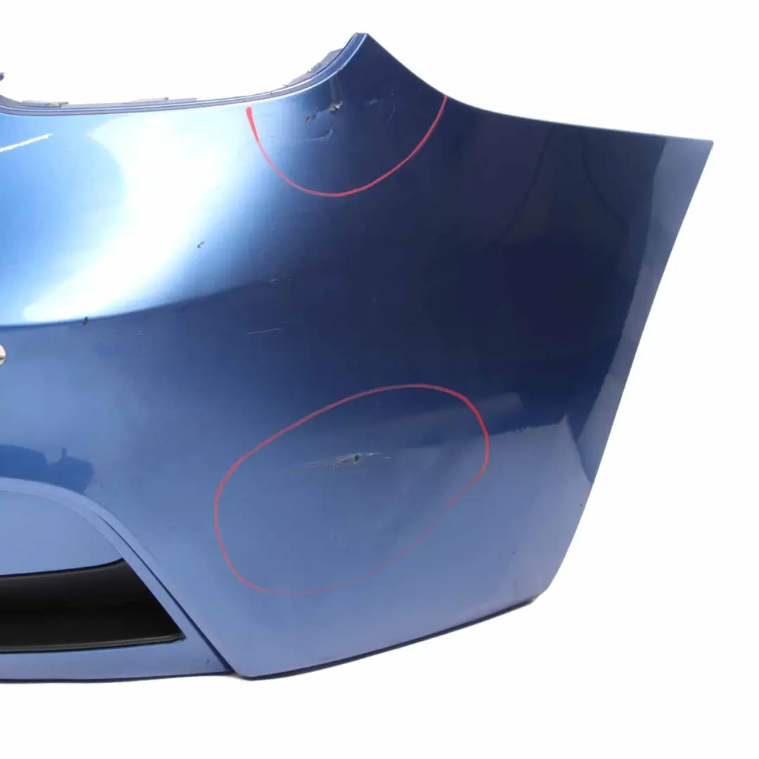 Bumper Trim Panel Estorilblau Estoril Blue - B45 to BMW 1 F20 F21 M Sport Rear with Part number 8055067 BMW 1 F20 F21 M Sport Rear Bumper Trim Panel Estorilblau Estoril Blue - B45 - SKU 8055067-EB - Part number 8055067