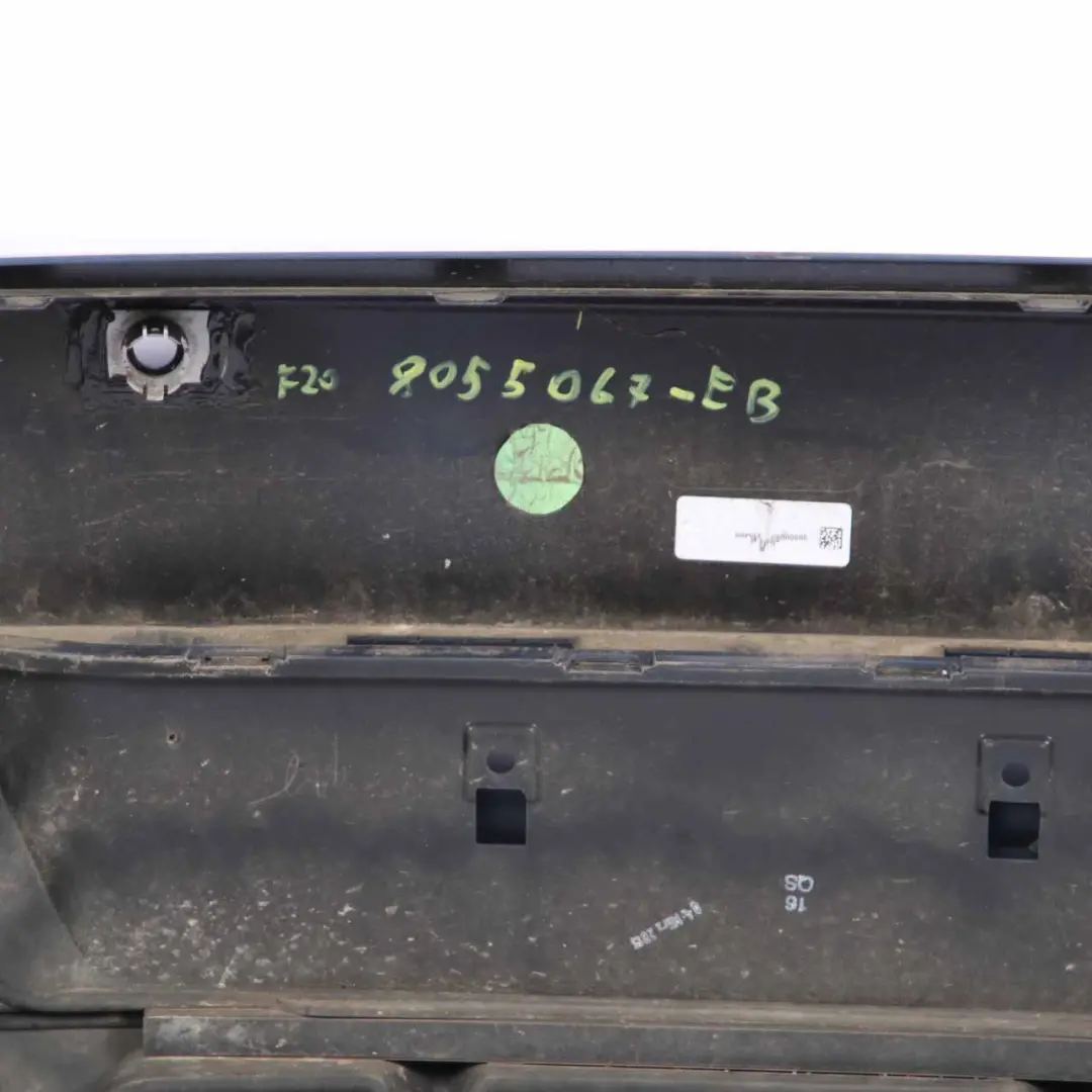 Bumper Trim Panel Estorilblau Estoril Blue - B45 to BMW 1 F20 F21 M Sport Rear with Part number 8055067 BMW 1 F20 F21 M Sport Rear Bumper Trim Panel Estorilblau Estoril Blue - B45 - SKU 8055067-EB - Part number 8055067