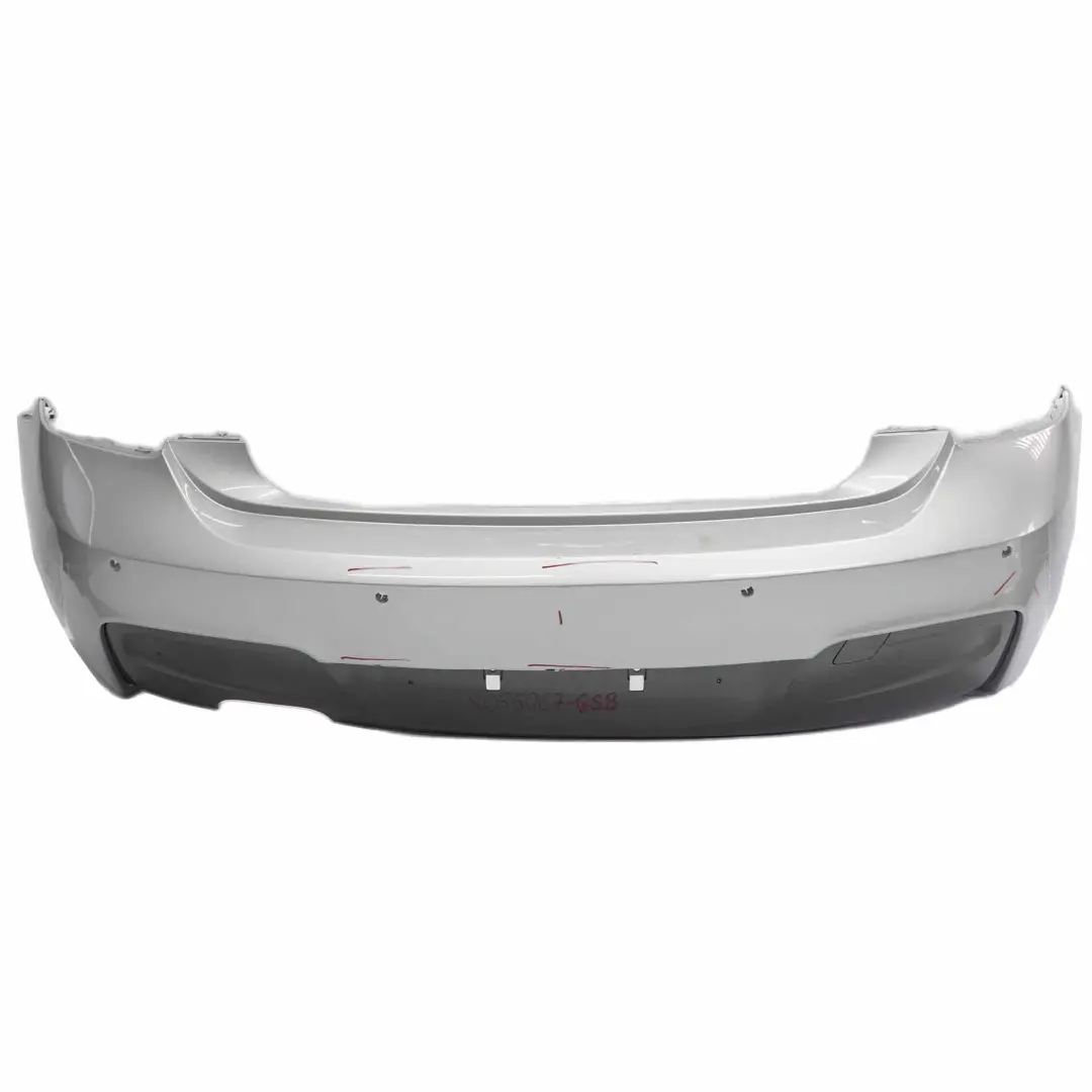 BMW 1 F20 F21 M Sport Rear Bumper Trim Panel Glacier Silber Silver Metallic A83 - SKU 8055067-GSB - Part number 8055067