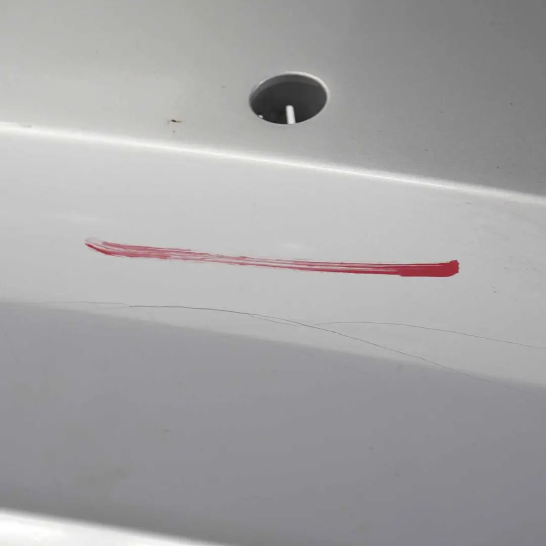 BMW 1 F20 F21 M Sport Rear Bumper Trim Panel Glacier Silber Silver Metallic A83 - SKU 8055067-GSB - Part number 8055067