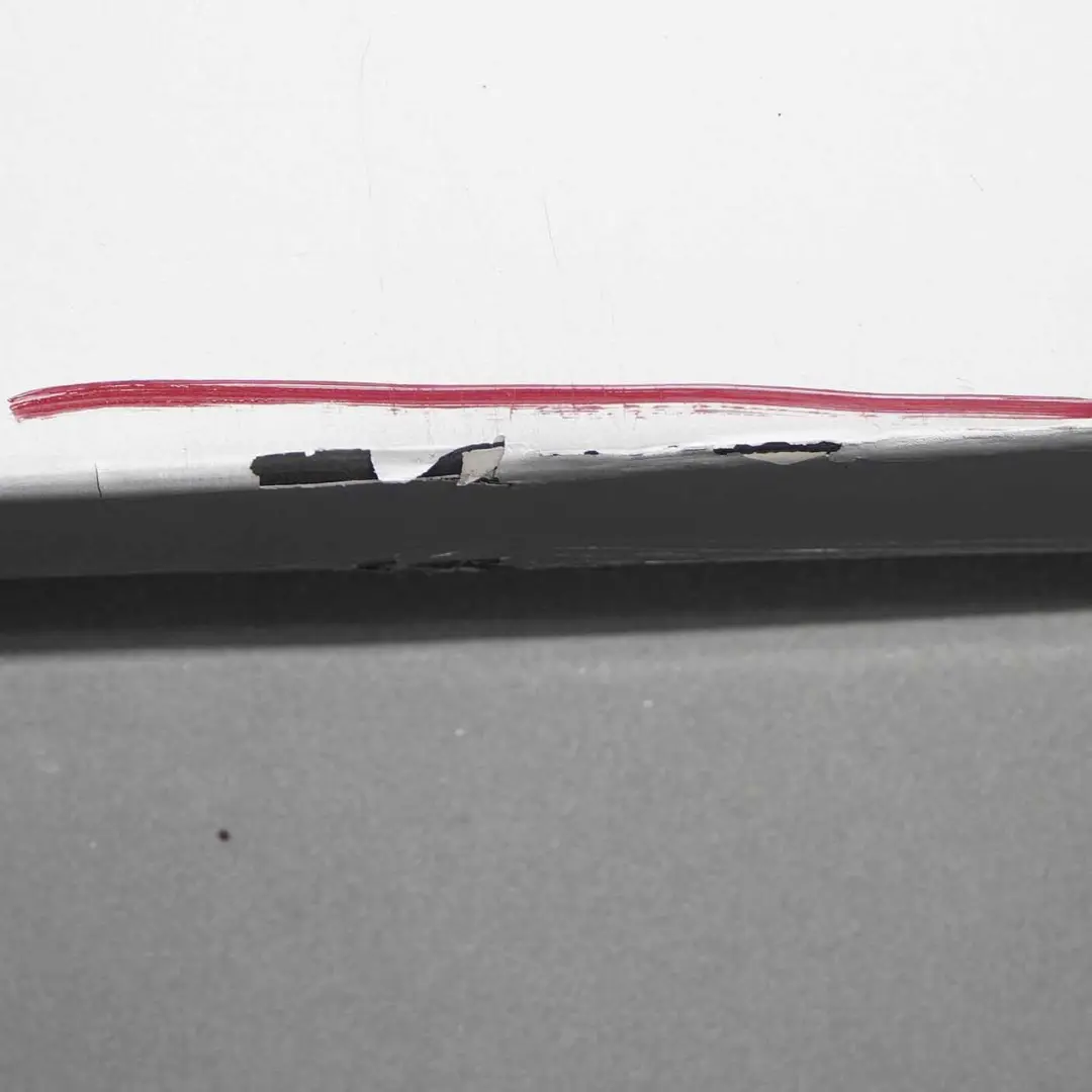 BMW 1 F20 F21 M Sport Rear Bumper Trim Panel Glacier Silber Silver Metallic A83 - SKU 8055067-GSB - Part number 8055067