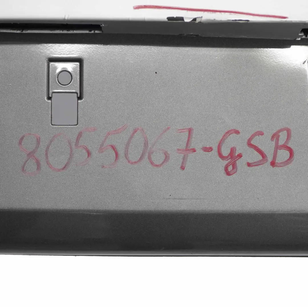 Bumper Trim Panel Glacier Silber Silver Metallic A83 to BMW 1 F20 F21 M Sport Rear with Part number 8055067 BMW 1 F20 F21 M Sport Rear Bumper Trim Panel Glacier Silber Silver Metallic A83 - SKU 8055067-GSB - Part number 8055067