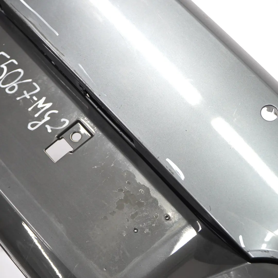 Bumper BMW F20 F21 M Sport Trim Panel PDC Mineralgrau Grey Metallic - B39 to Rear with Part number 8055067 Rear Bumper BMW F20 F21 M Sport Trim Panel PDC Mineralgrau Grey Metallic - B39 - SKU 8055067-MG2 - Part number 8055067