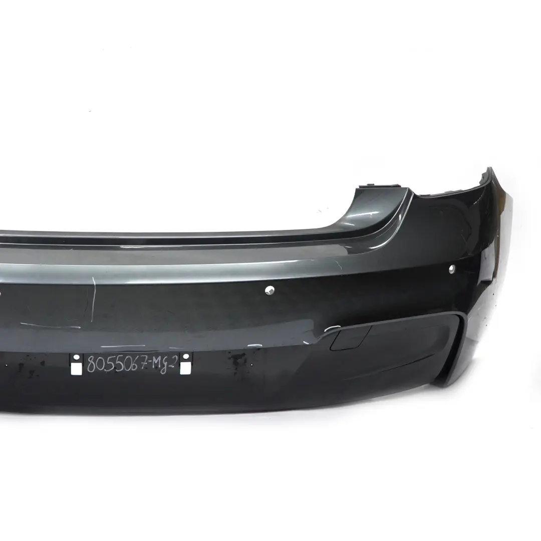 Rear Bumper BMW F20 F21 M Sport Trim Panel PDC Mineralgrau Grey Metallic - B39 - SKU 8055067-MG2 - Part number 8055067