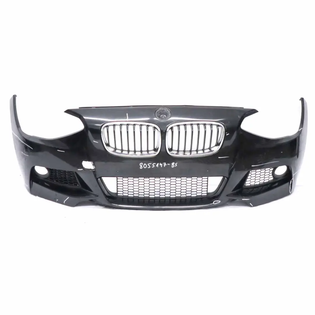 BMW F20 F21 Front Bumper M Sport Trim Panel Black Sapphire Metallic - 475 - SKU 8055147-BS - Part number 8055147