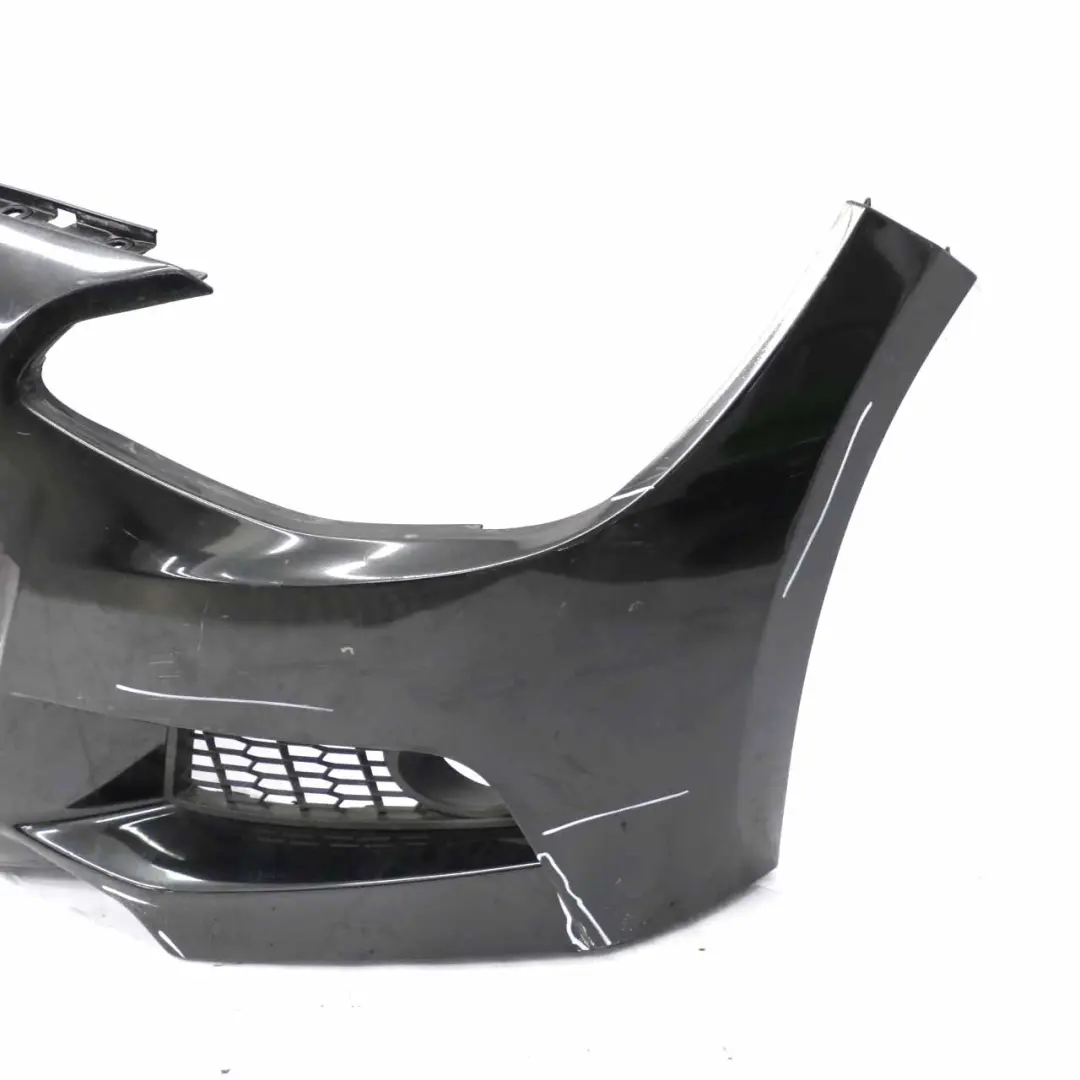 BMW F20 F21 Front Bumper M Sport Trim Panel Black Sapphire Metallic - 475 - SKU 8055147-BS - Part number 8055147