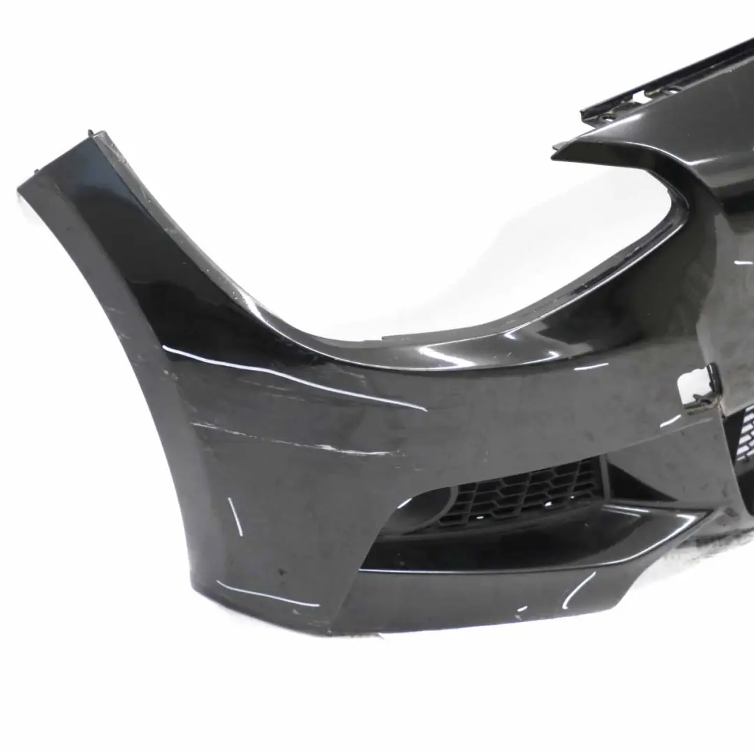BMW F20 F21 Front Bumper M Sport Trim Panel Black Sapphire Metallic - 475 - SKU 8055147-BS - Part number 8055147