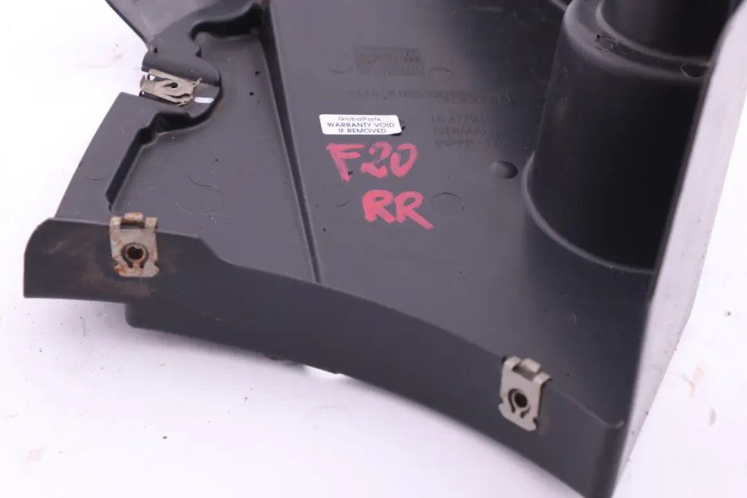 BMW F20 F21 Osłona Podwozia Prawy Tył - SKU 8055220 - Numer Części 7241836