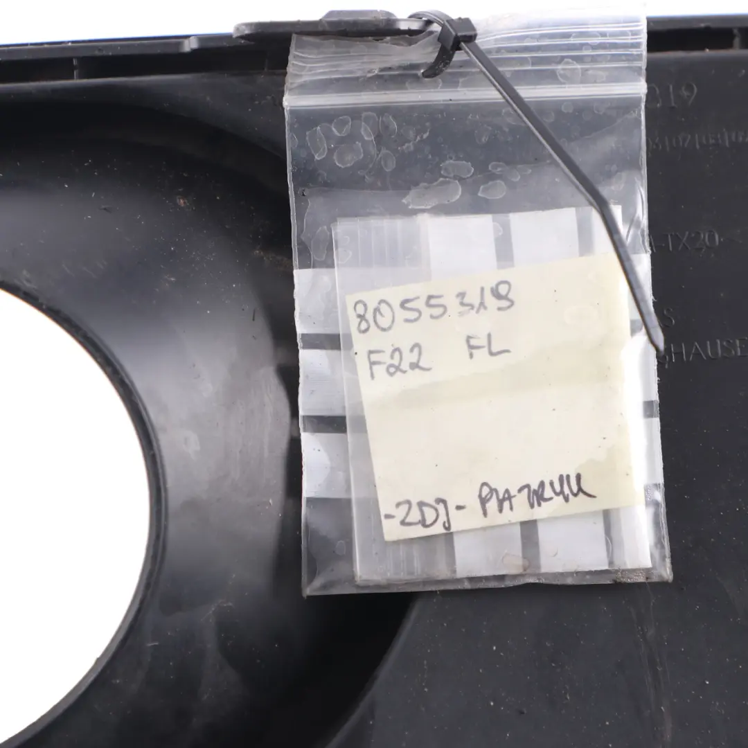  Front Bumper Grille BMW F22 F23 M Sport Grid Lateral Cover Fog Light Left N/S - SKU 8055319 - Part number 8055320