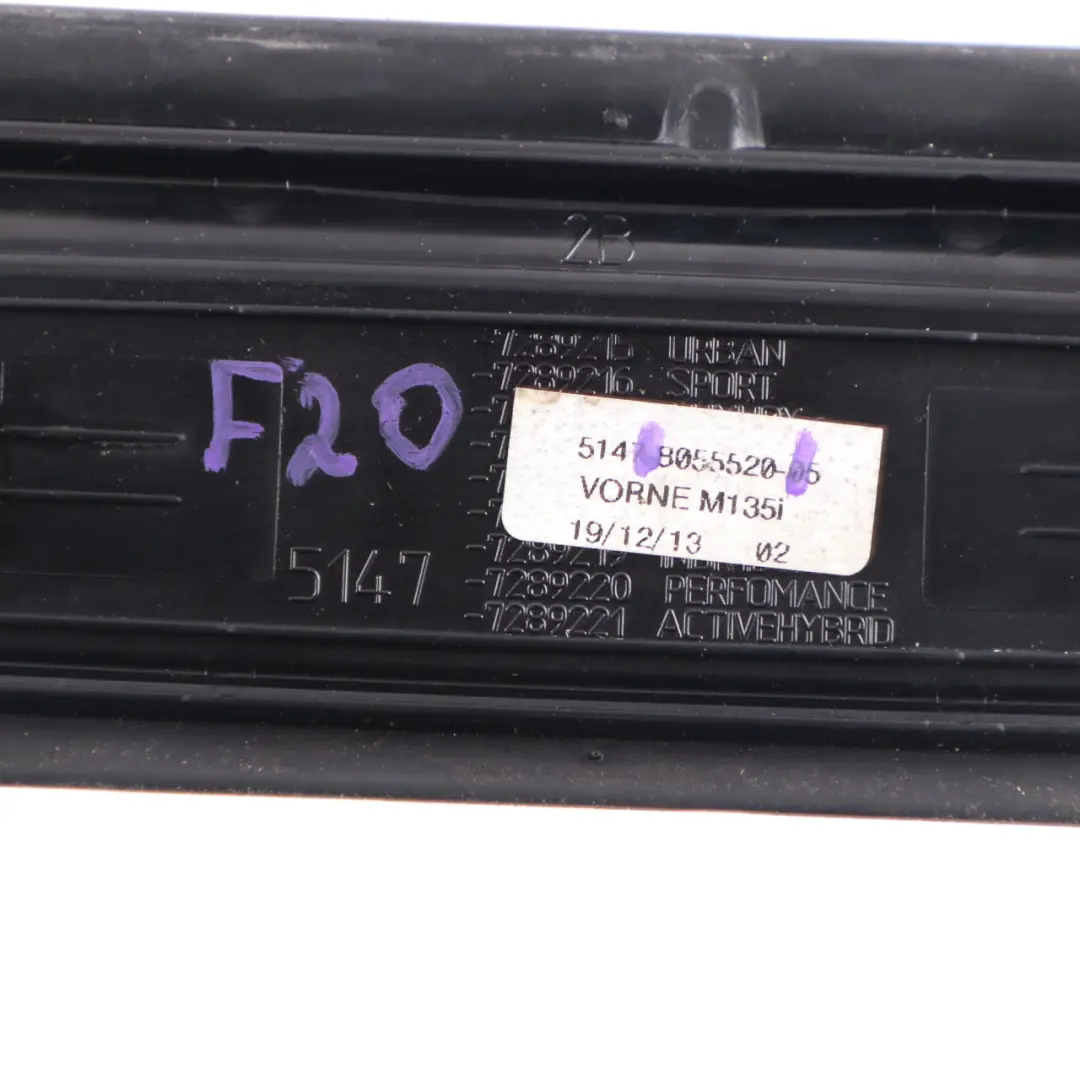 BMW F20 M135i Door Entrance Cover Sill Step Plate Left Right N/O/S Set - SKU 8055520 - Part number 8055520