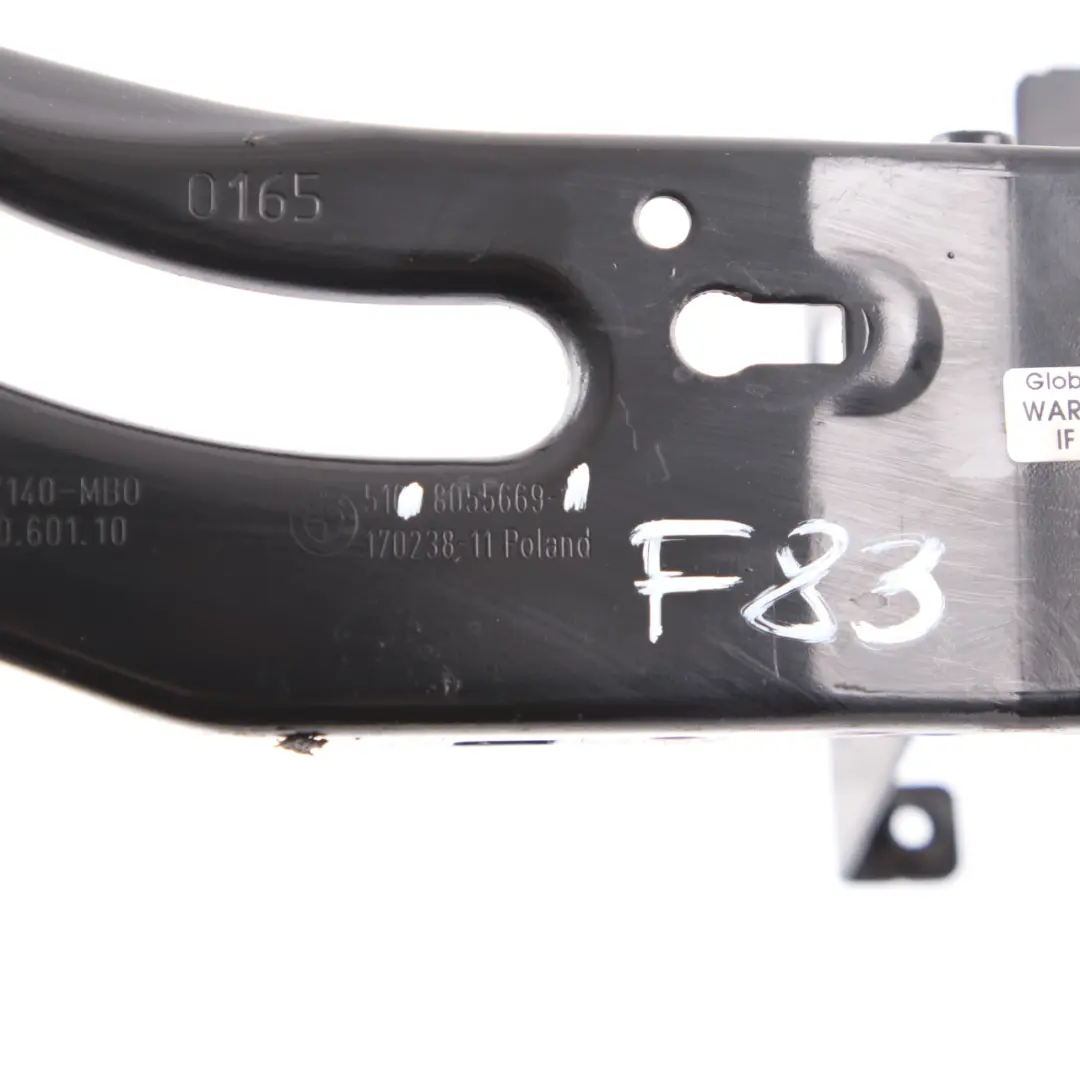 Support Side Panel Front Left N/S to BMW 3 4 Series F80 M3 F82 M4 LCI with Part number 8055669 BMW 3 4 Series F80 M3 F82 M4 LCI Support Side Panel Front Left N/S - SKU 8055669 - Part number 8055669