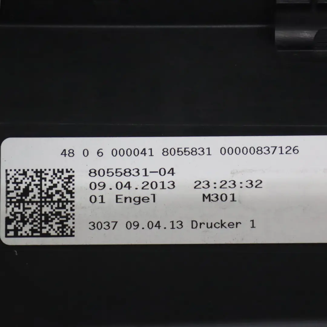 BMW F30 F31 Zderzak Przedni Przód Mineralgrau Szary Metalik - B39 - SKU 8055820-MG - Numer Części 8055820