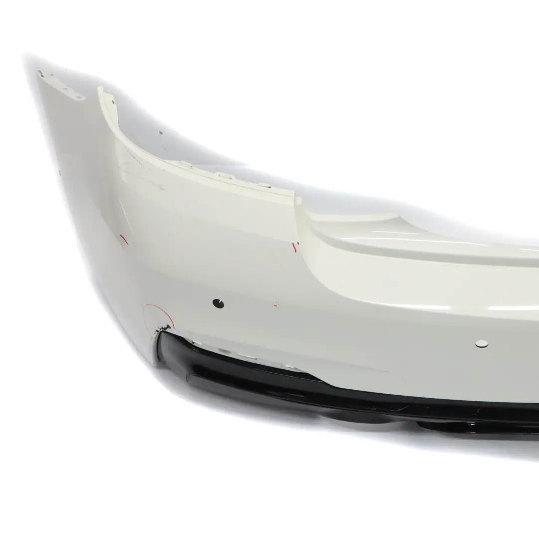 Bumper Rear Trim Panel M Sport Alpinweiss 3 White - 300 to BMW F22 F23 with Part number 8055965 BMW F22 F23 Bumper Rear Trim Panel M Sport Alpinweiss 3 White - 300 - SKU 8055965-AW - Part number 8055965
