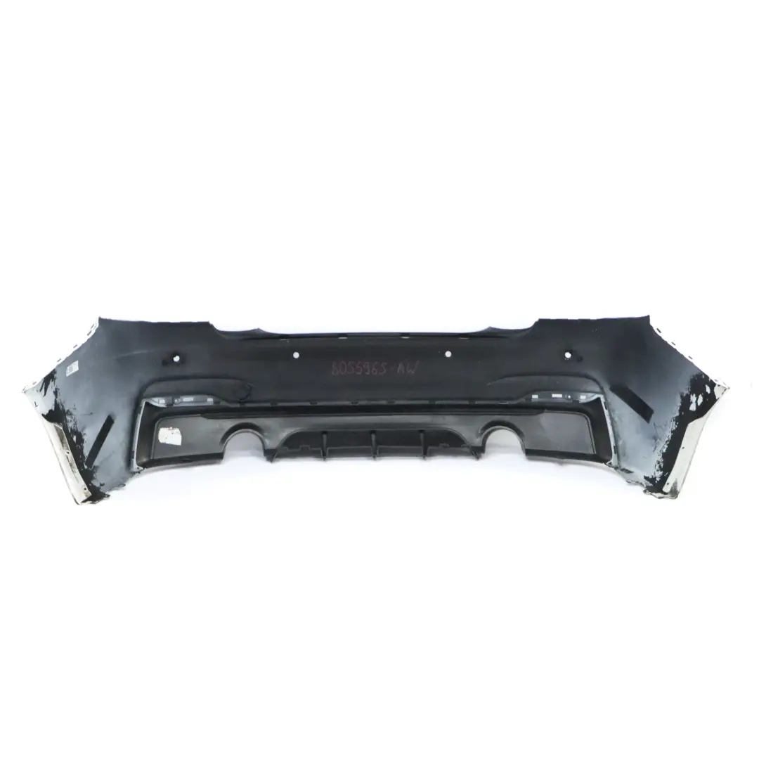 BMW F22 F23 Zderzak Tylny M-Pakiet Alpinweiss 3 Biały - 300 - SKU 8055965-AW - Numer Części 8055965