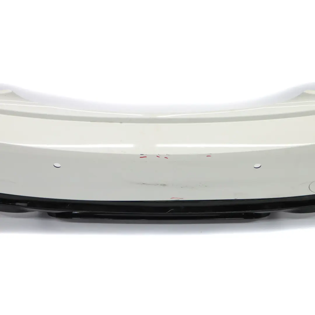 BMW F22 F23 Bumper Rear Trim Panel M Sport Alpinweiss 3 White - 300 - SKU 8055965-AW - Part number 8055965