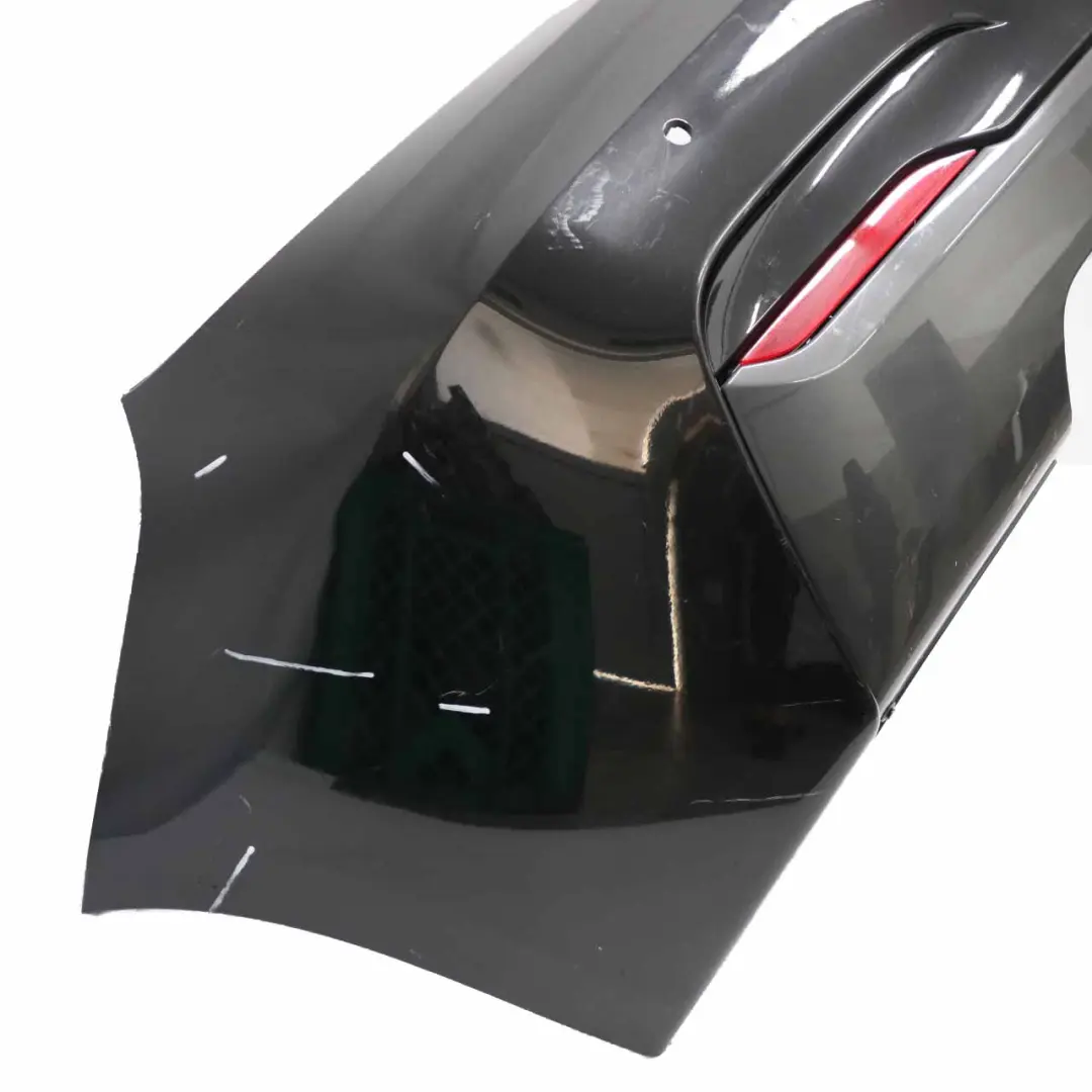 BMW F22 F23 Bumper Rear Trim Panel M Sport Black Sapphire Metallic - 475 - SKU 8055965-BS1 - Part number 8055965
