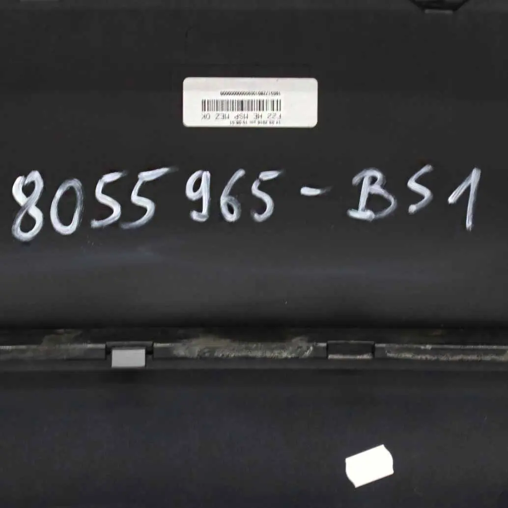 Tylny Zderzak M-Pakiet PDC Czarny do BMW F22 F23 o numerze 8055965 BMW F22 F23 Tylny Zderzak M-Pakiet PDC Czarny - SKU 8055965-BS1 - Numer Części 8055965