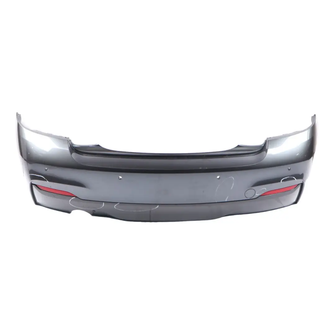 Bumper Rear Trim Panel M Sport Mineralgrau Grey Metallic - B39 to BMW F22 F23 with Part number 8055965 BMW F22 F23 Bumper Rear Trim Panel M Sport Mineralgrau Grey Metallic - B39 - SKU 8055965-MG - Part number 8055965
