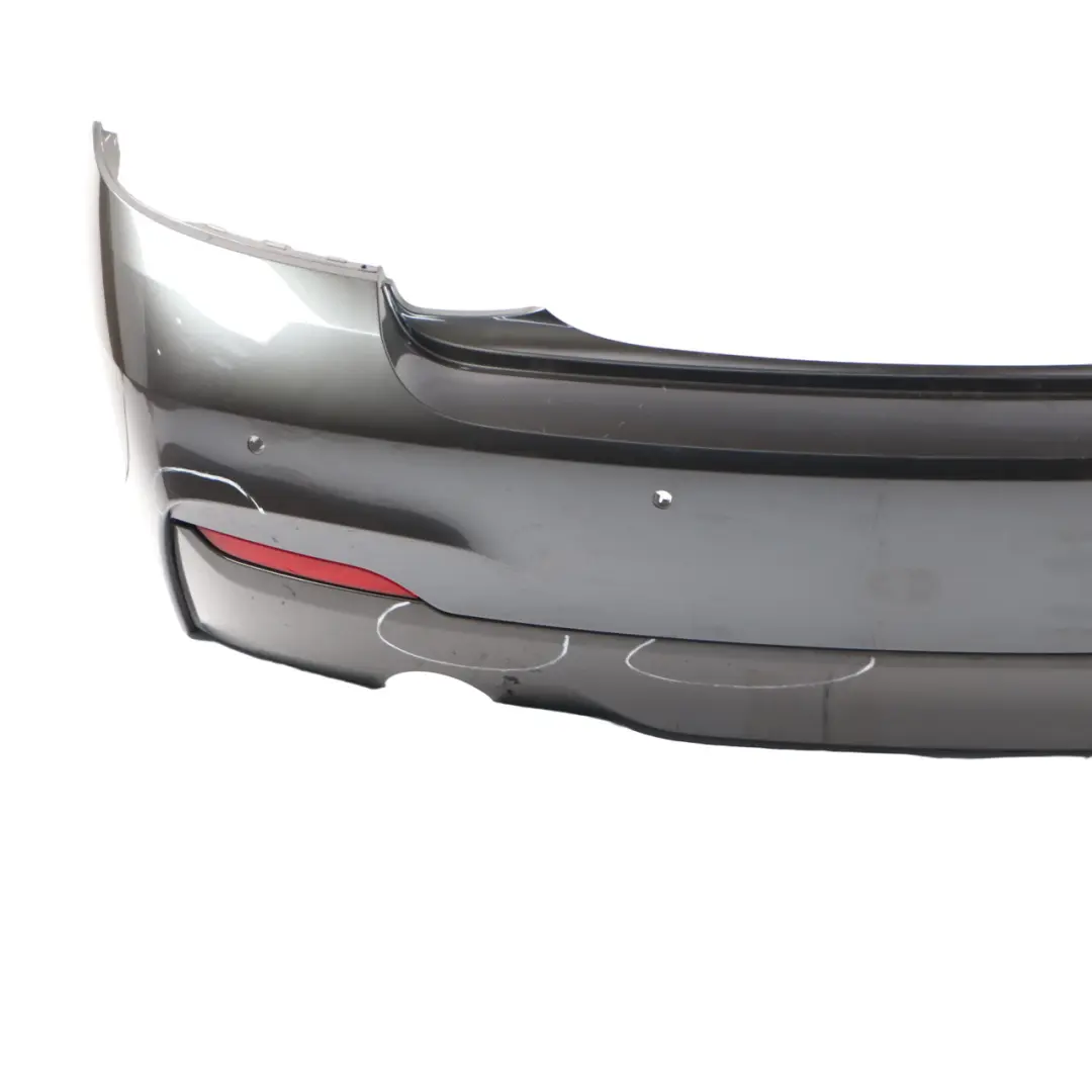 Bumper Rear Trim Panel M Sport Mineralgrau Grey Metallic - B39 to BMW F22 F23 with Part number 8055965 BMW F22 F23 Bumper Rear Trim Panel M Sport Mineralgrau Grey Metallic - B39 - SKU 8055965-MG - Part number 8055965