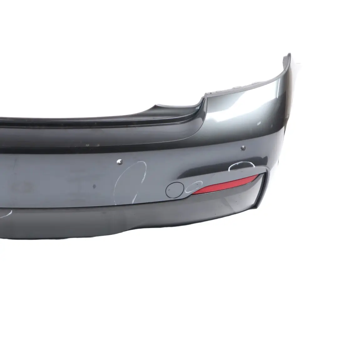 Bumper Rear Trim Panel M Sport Mineralgrau Grey Metallic - B39 to BMW F22 F23 with Part number 8055965 BMW F22 F23 Bumper Rear Trim Panel M Sport Mineralgrau Grey Metallic - B39 - SKU 8055965-MG - Part number 8055965