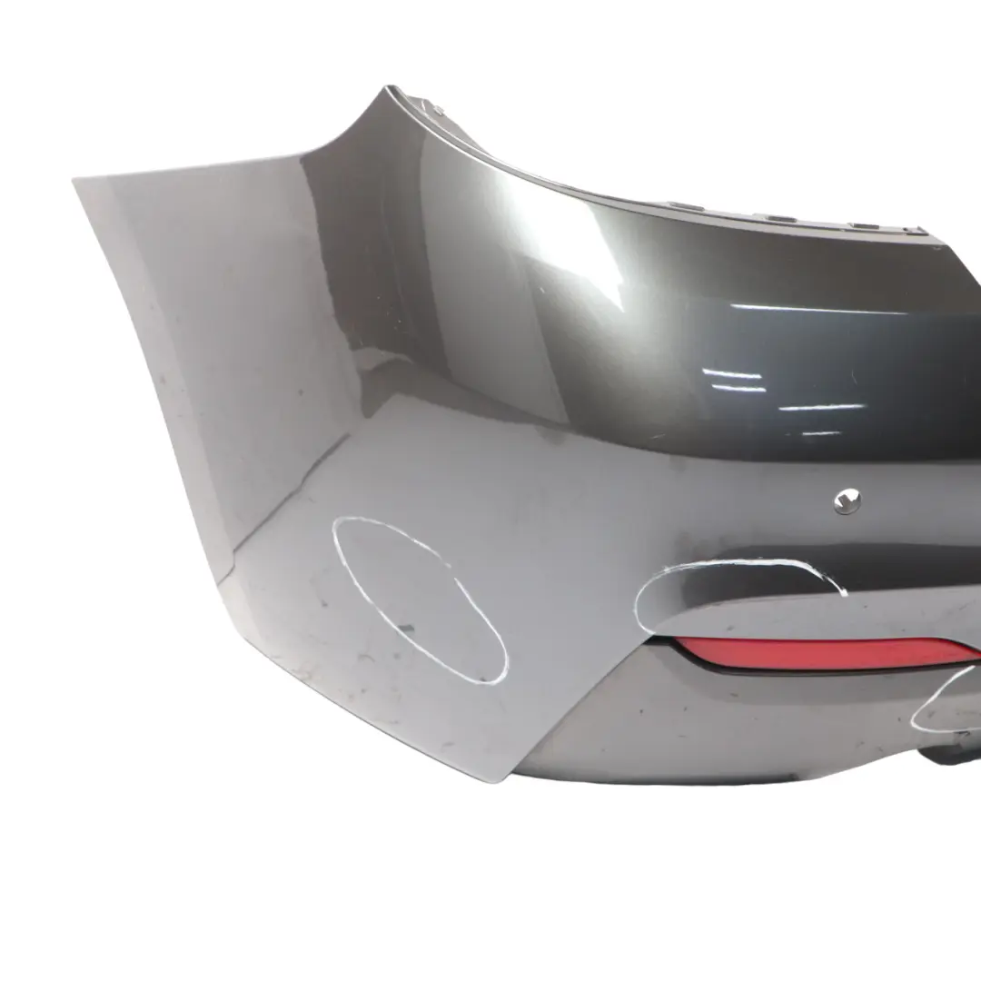 Bumper Rear Trim Panel M Sport Mineralgrau Grey Metallic - B39 to BMW F22 F23 with Part number 8055965 BMW F22 F23 Bumper Rear Trim Panel M Sport Mineralgrau Grey Metallic - B39 - SKU 8055965-MG - Part number 8055965