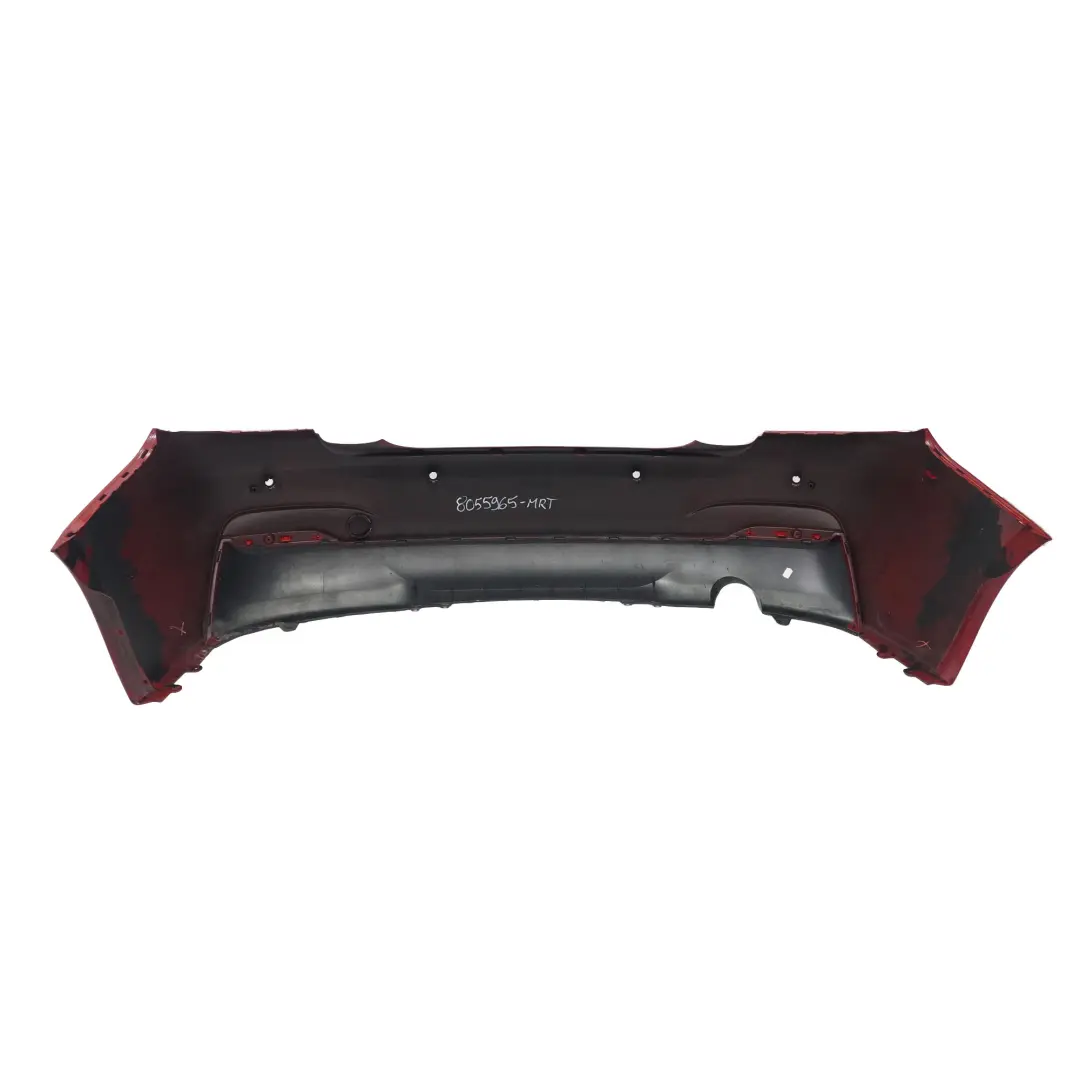 BMW F22 F23 Bumper Rear Trim Panel M Sport Melbourne Red Metallic - A75 - SKU 8055965-MRT - Part number 8055965