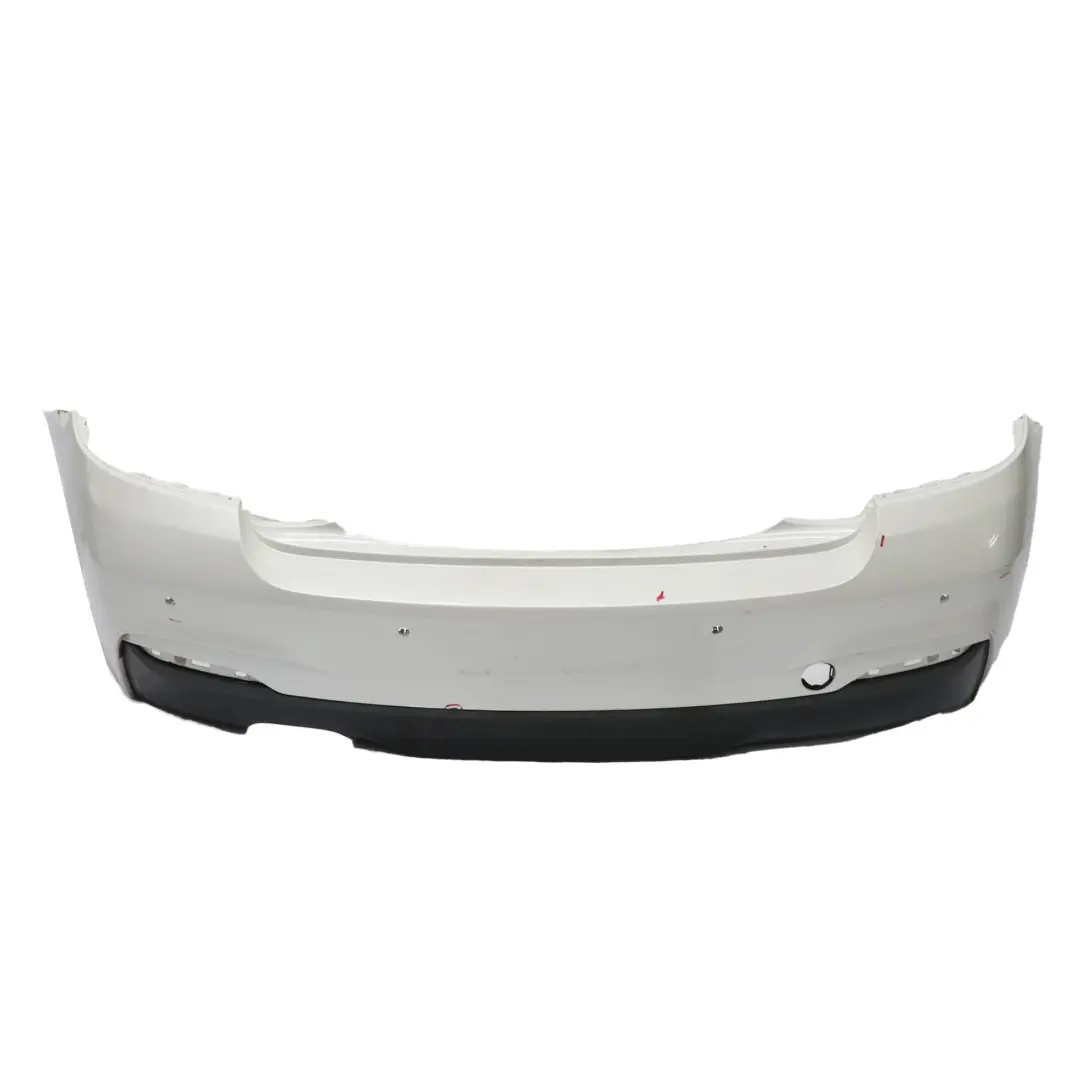 BMW F22 F23 Bumper Rear Trim Panel M Sport Mineralweiss Mineral White - A96 - SKU 8055965-MW - Part number 8055965
