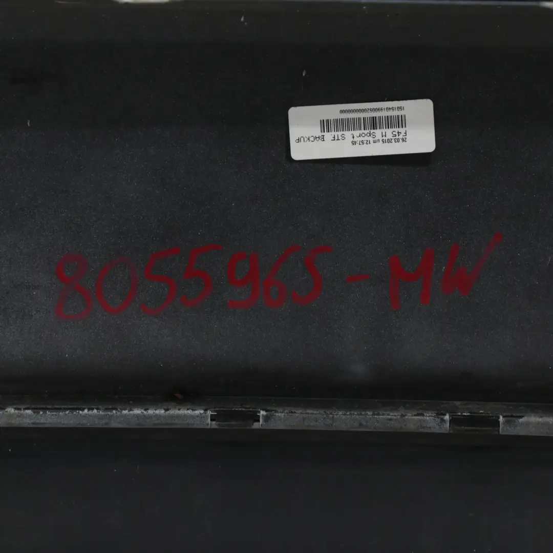 Zderzak Tylny M-Pakiet Mineralweiss Biały Metalik - A96 do BMW F22 F23 o numerze 8055965 BMW F22 F23 Zderzak Tylny M-Pakiet Mineralweiss Biały Metalik - A96 - SKU 8055965-MW - Numer Części 8055965