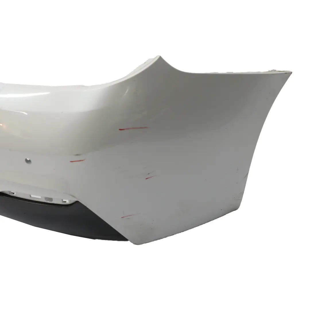 BMW F22 F23 Bumper Rear Trim Panel M Sport Mineralweiss Mineral White - A96 - SKU 8055965-MW - Part number 8055965