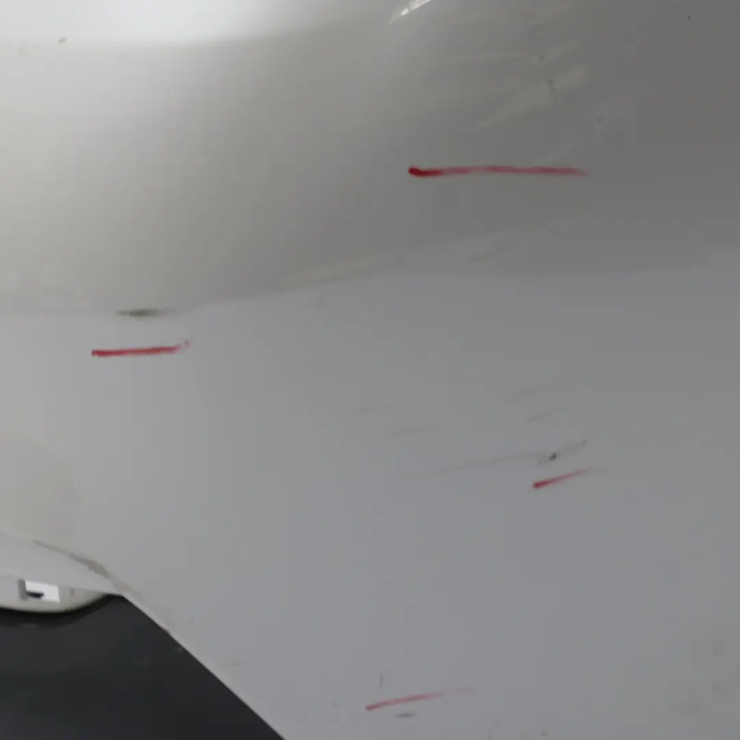 BMW F22 F23 Bumper Rear Trim Panel M Sport Mineralweiss Mineral White - A96 - SKU 8055965-MW - Part number 8055965