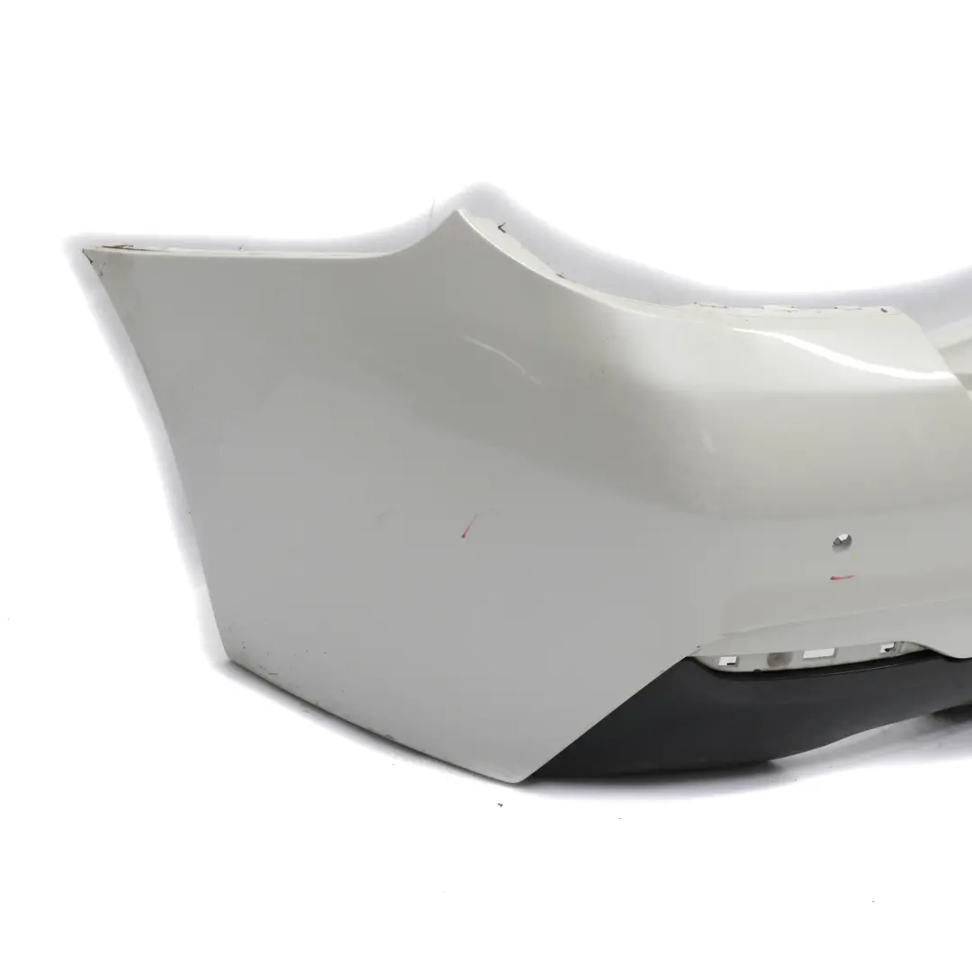 BMW F22 F23 Bumper Rear Trim Panel M Sport Mineralweiss Mineral White - A96 - SKU 8055965-MW - Part number 8055965