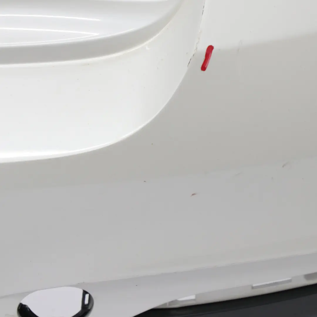 BMW F22 F23 Bumper Rear Trim Panel M Sport Mineralweiss Mineral White - A96 - SKU 8055965-MW - Part number 8055965