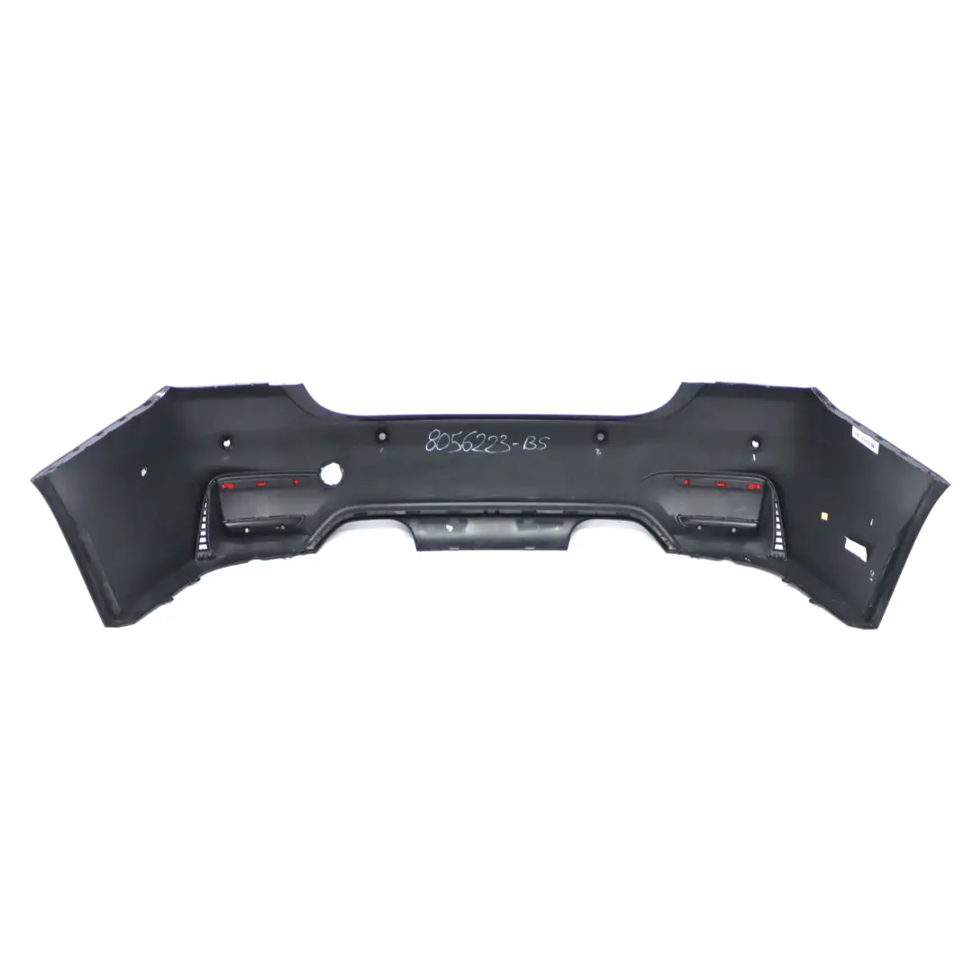 BMW F82 F83 M4 Complete Rear Bumper PDC Black Sapphire - 475 - SKU 8056223-BS - Part number 8056223