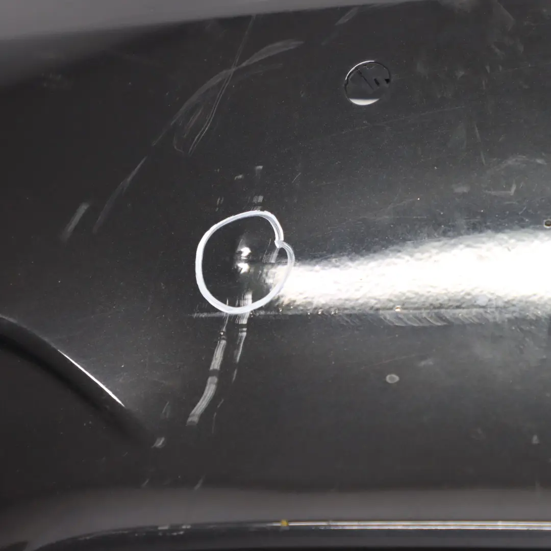BMW F82 F83 M4 Complete Rear Bumper PDC Black Sapphire - 475 - SKU 8056223-BS - Part number 8056223